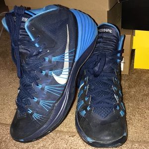 Dark blue basketball hyperdunks